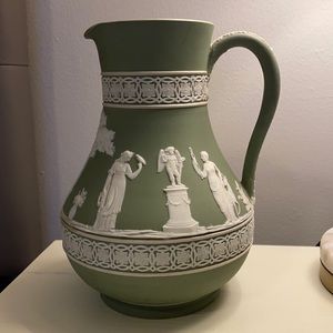 Wedgewood antique pitcher from England.